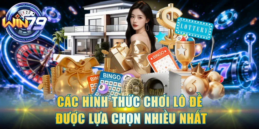 Các hình thức chơi lô đề được lựa chọn nhiều nhất