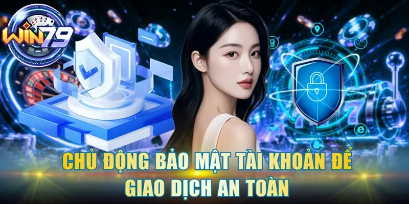 Chủ động bảo mật tài khoản để giao dịch an toàn