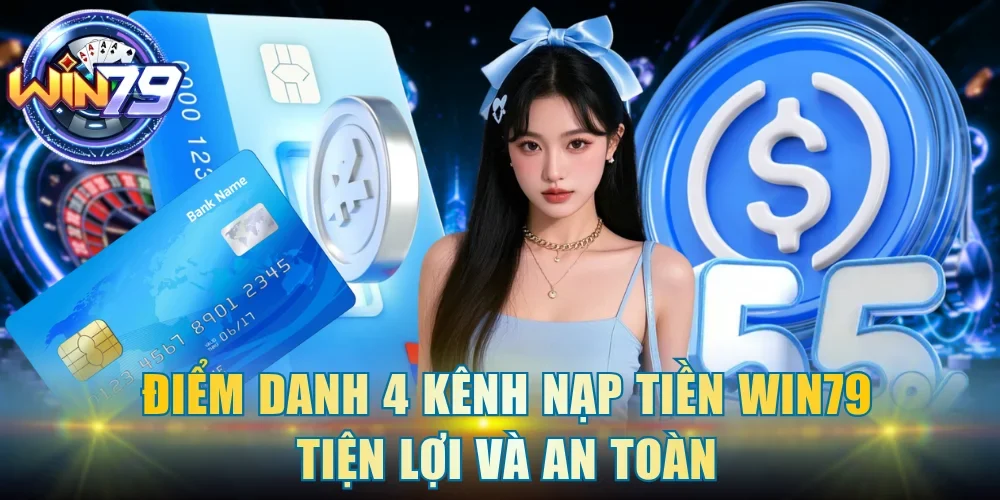 Điểm danh 4 kênh nạp tiền Win79 tiện lợi và an toàn