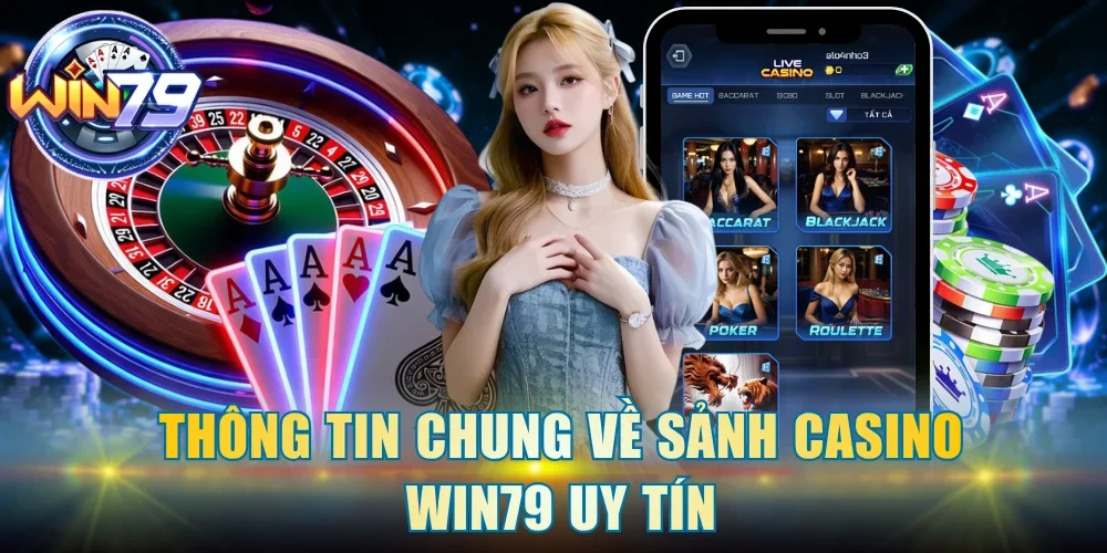 Thông tin chung về sảnh casino Win79 uy tín