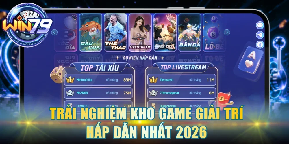 Trải nghiệm kho game giải trí hấp dẫn nhất 2026