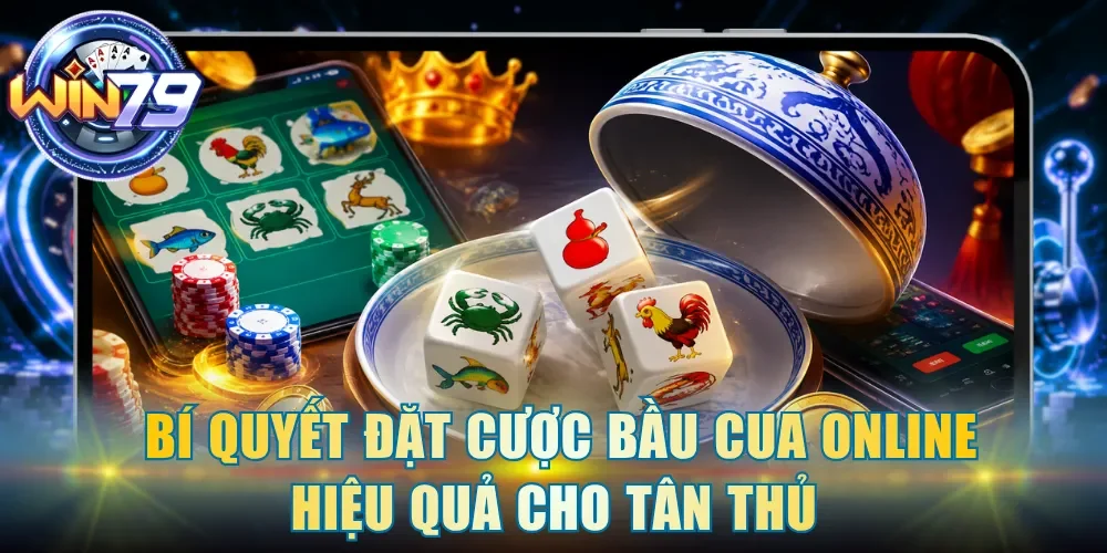 Bí quyết đặt cược Bầu Cua online hiệu quả cho tân thủ