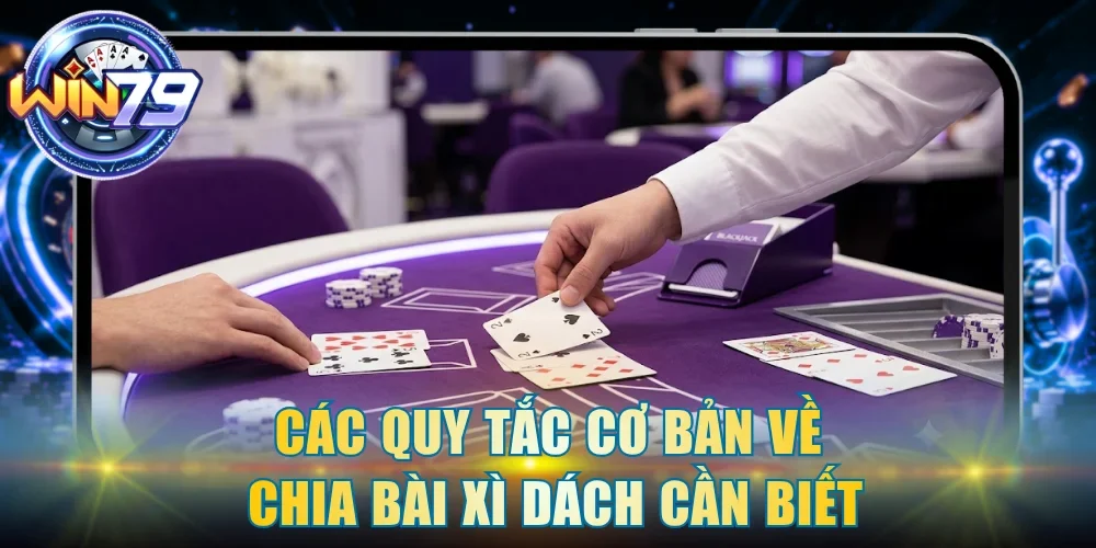 Các quy tắc cơ bản về chia bài xì dách cần biết