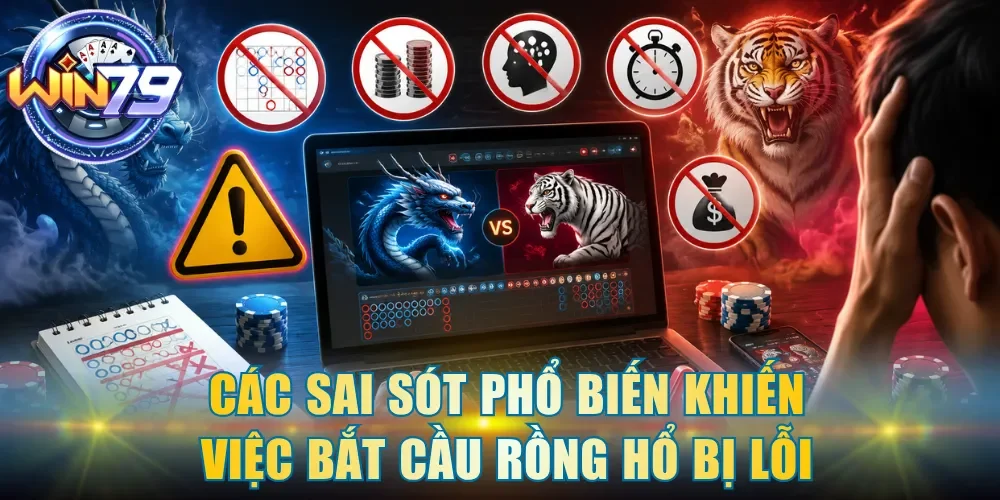 Các sai sót phổ biến khiến việc bắt cầu Rồng Hổ bị lỗi 