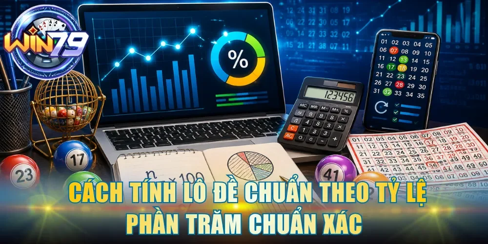 Cách tính lô đề chuẩn theo tỷ lệ phần trăm chuẩn xác