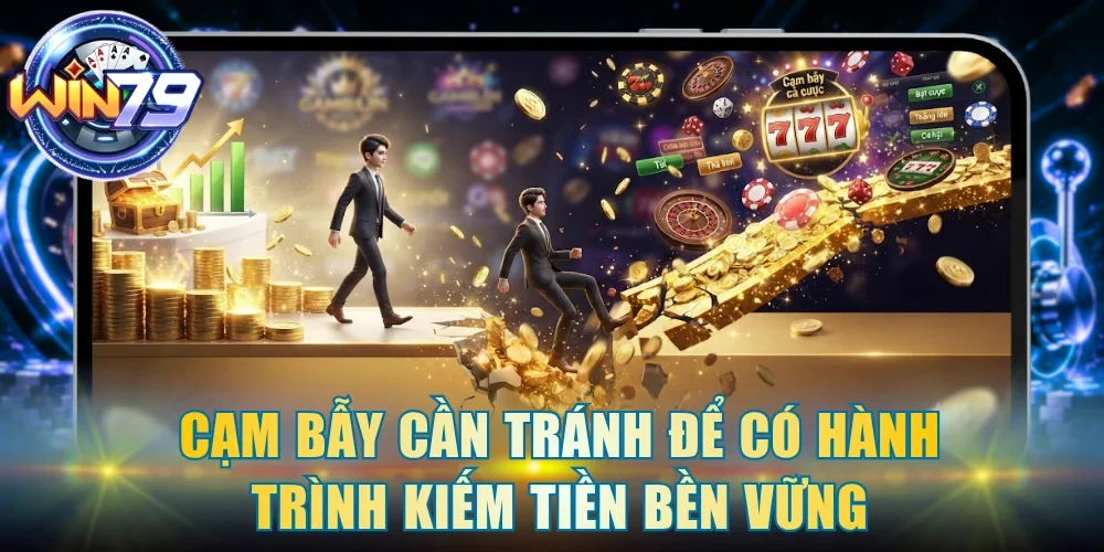 Cạm bẫy cần tránh để có hành trình kiếm tiền bền vững