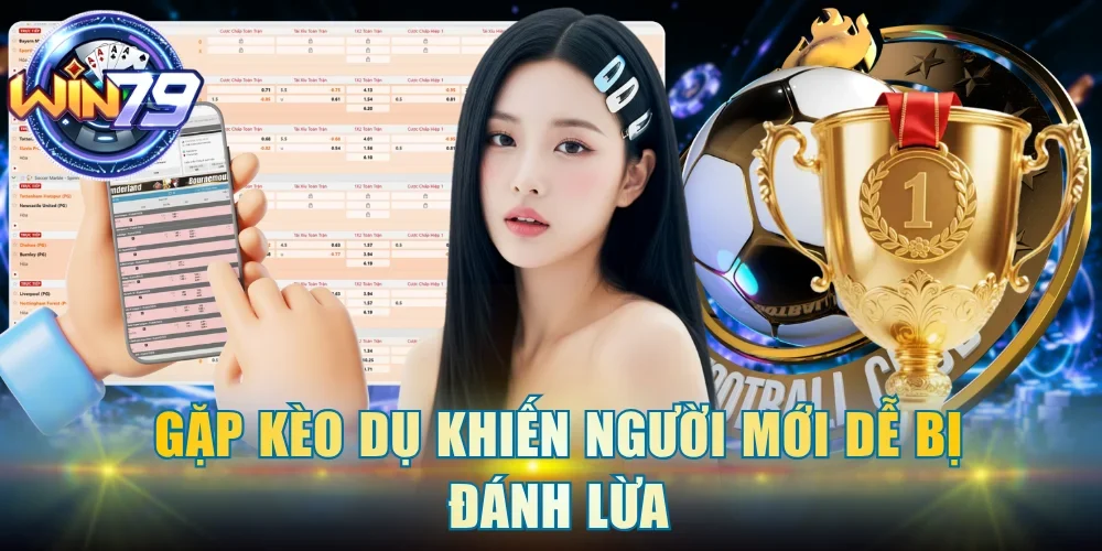 Gặp kèo dụ khiến người mới dễ bị đánh lừa
