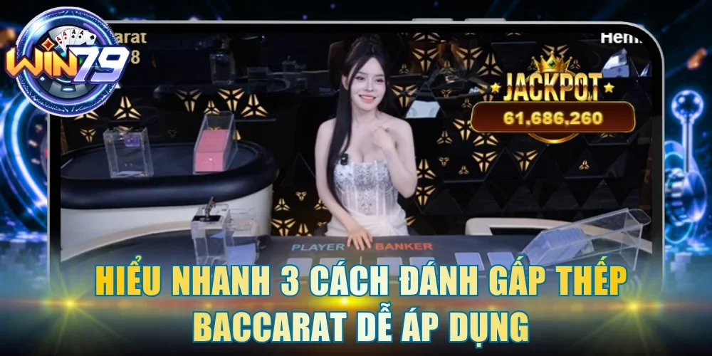 cách đánh gấp thếp baccarat