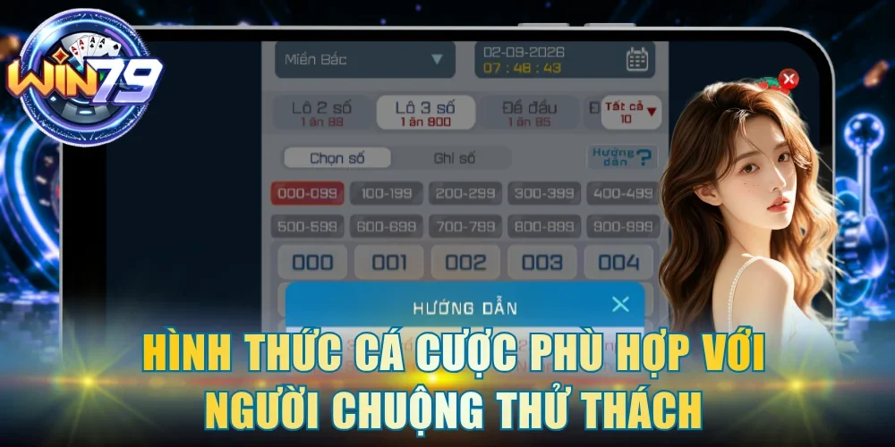 Hình thức cá cược phù hợp với người chuộng thử thách