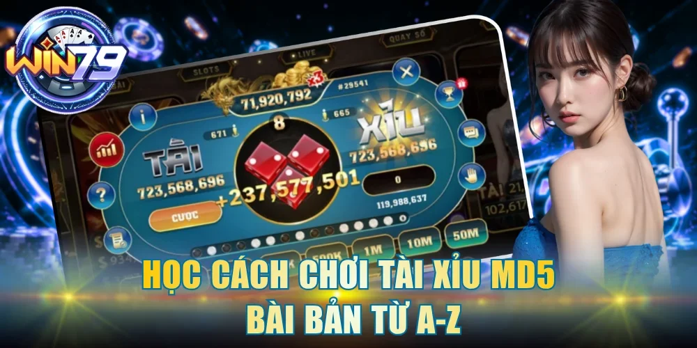 Học cách chơi Tài Xỉu MD5 bài bản từ A-Z
