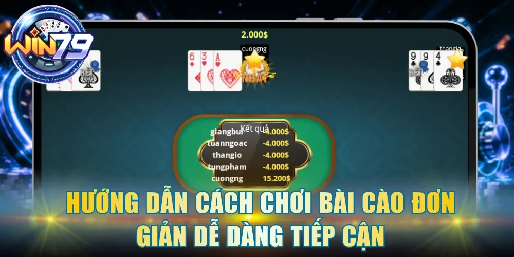 cách chơi bài cào