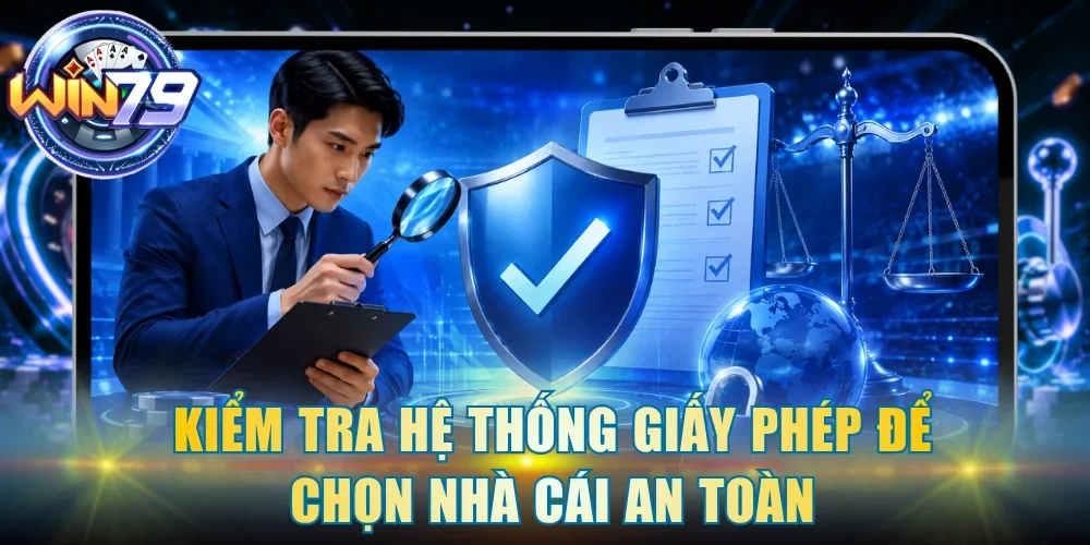 Kiểm tra hệ thống giấy phép để chọn nhà cái an toàn