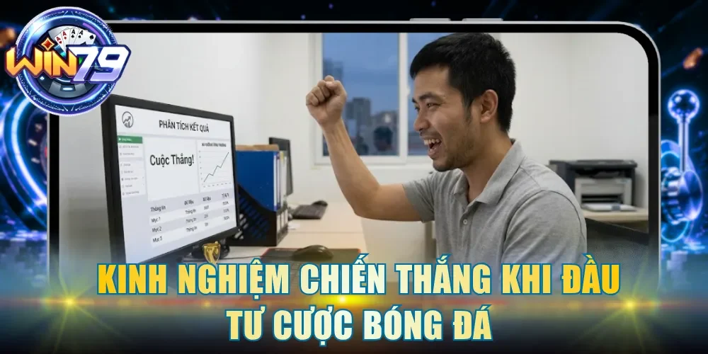 Kinh nghiệm chiến thắng khi đầu tư cược bóng đá