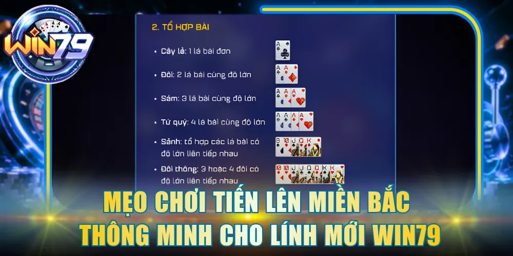 Mẹo chơi Tiến Lên Miền Bắc thông minh cho lính mới Win79