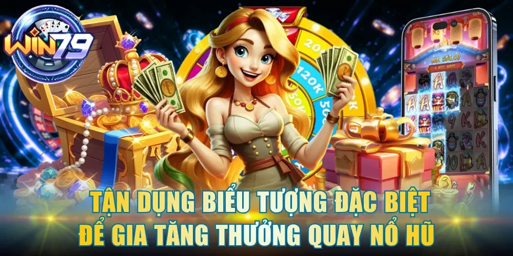 Tận dụng biểu tượng đặc biệt để gia tăng thưởng quay nổ hũ 
